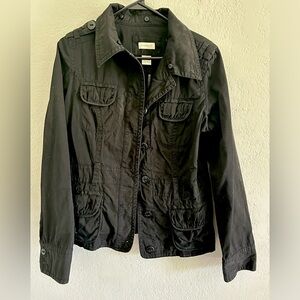 Black maurices jacket size medium